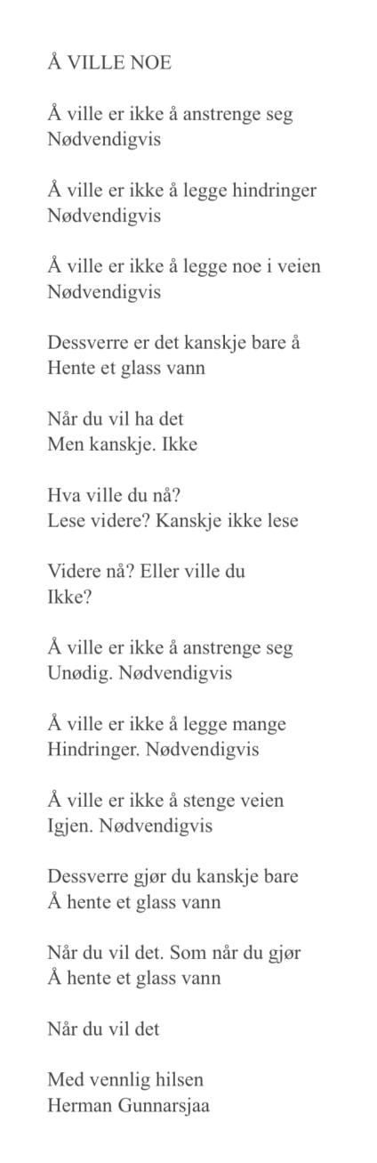 Å VILLE NOE