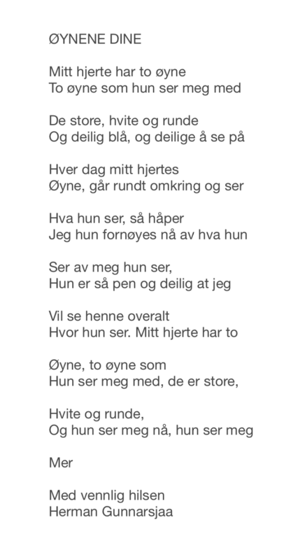 ØYNENE DINE