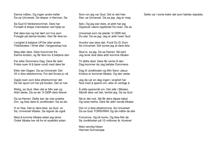 universet en stille dag da ii